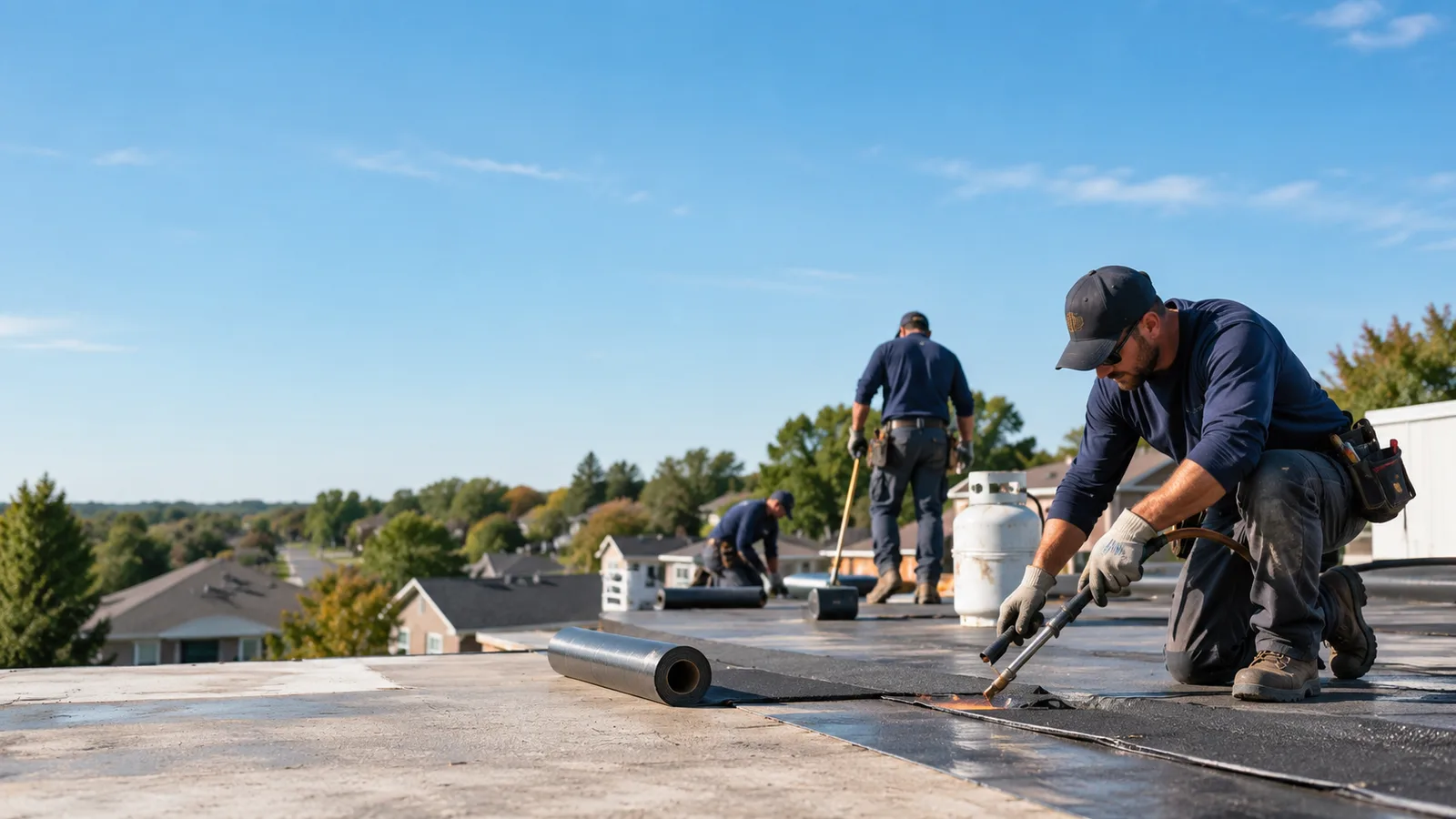 Flat Roof Leak Repair providers in Grantsburg, IL